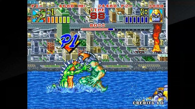 ACA NeoGeo: King Of The Monsters 2 Gameplay ?️ Switch PS4 XboxOne