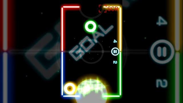 Обзор игры Glow Hockey смотреть онлайн