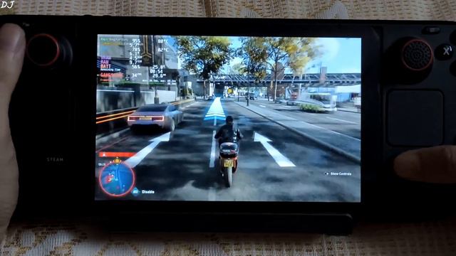 Steam Deck Watch Dogs Legion DX12 High Preset SD Card Gameplay Ubisoft Connect Version Steam OS смотреть онлайн