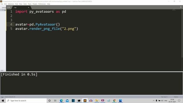 Create your own Avatar icon using Python || pyavataar tutorial смотреть онлайн