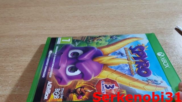 Unboxing Spyro Reignited Trilogy Xbox One (edición Con Todos Los Juegos En El Disco).