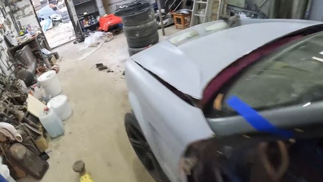 Марк2 на ТУРБО ШЕСНАРЕ. Поднимаем буст. Установка пластика. смотреть онлайн