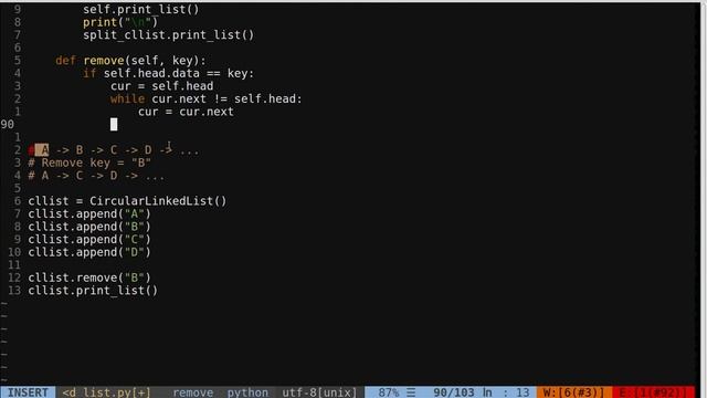 Data Structures in Python: Circular Linked Lists -- Remove Node смотреть онлайн