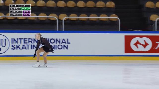 Niina Petrokina (EST) Women Short Program | Courchevel 2 - 2021 смотреть онлайн