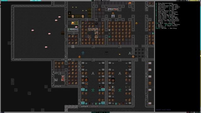 Dwarf Fortress гайд-плей для новичков - часть 32. Прокачка арбалетчиков на зомби свиньях. DF 2020