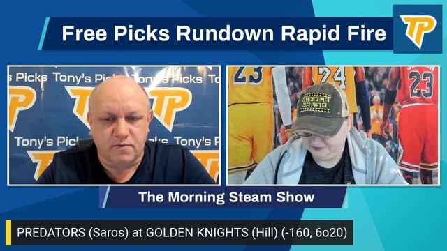 Nashville Predators vs Vegas Golden Knights 12/31/2022 FREE NHL Odds and Picks on Morning Steam Sho смотреть онлайн