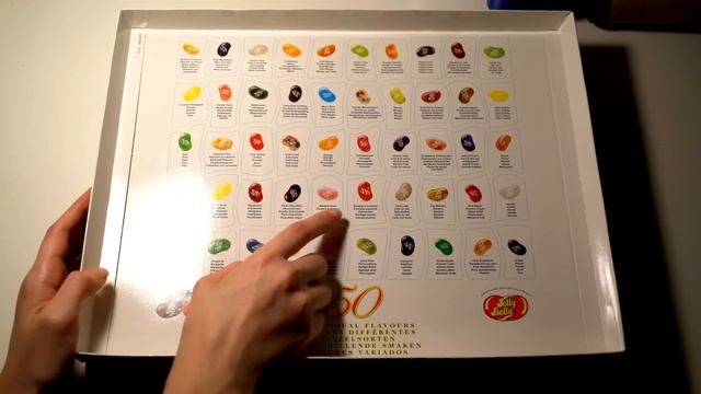 ASMR Presenting Box of 50 Jelly Belly Beans | Whispering | Tasting | Tapping | LITTLE WATERMELON смотреть онлайн