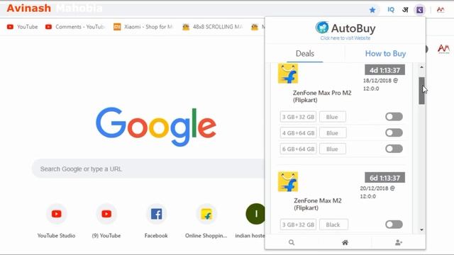 Auto Buying trick for Asus Zenfone Max Pro M2 and Max M2 Flipkart Flash Sale | How to Buy ? | смотреть онлайн
