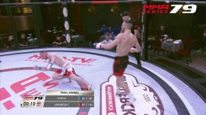 ХАЙ КИК В ГОЛОВУ/ ЖЕСТКИЙ НОКАУТ/ Варварский vs Дюпин/ ММА Серия-79