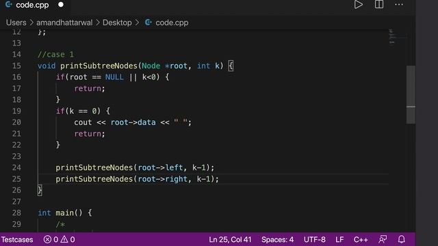 Nodes at Distance K in Binary Tree | C++ Placement Course | Lecture 27.14 смотреть онлайн