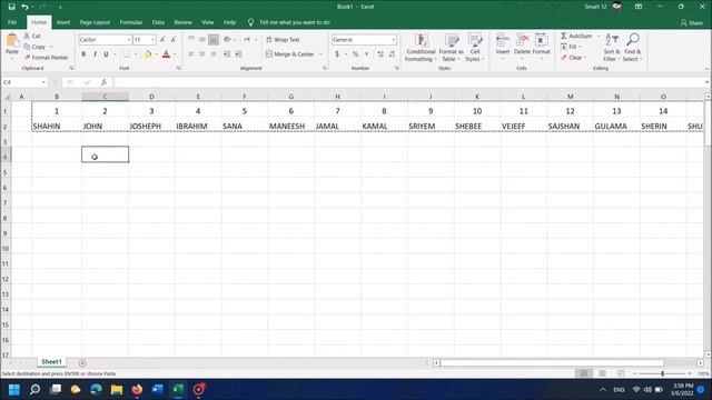 How To Convert Data in Columns into Rows in Excel Document смотреть онлайн