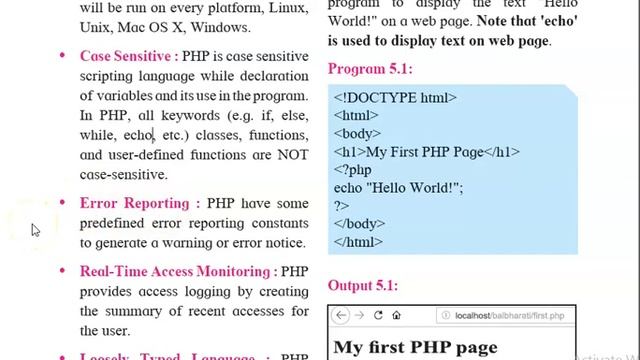 12th Science Information Technology Part- 1 Chapter 5[Server-Side Scripting(PHP)] смотреть онлайн