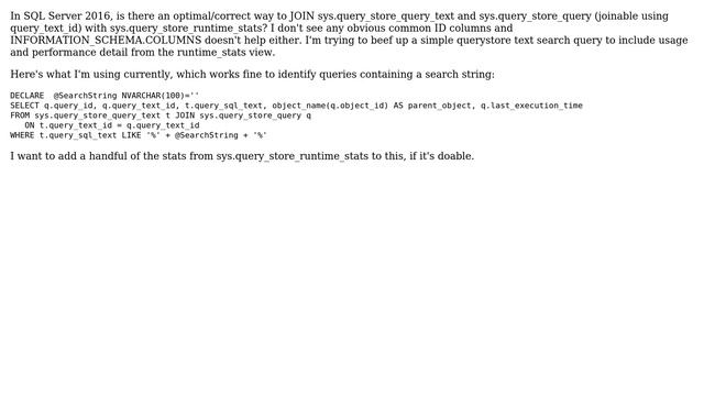 Databases: Query Store System View JOINs смотреть онлайн