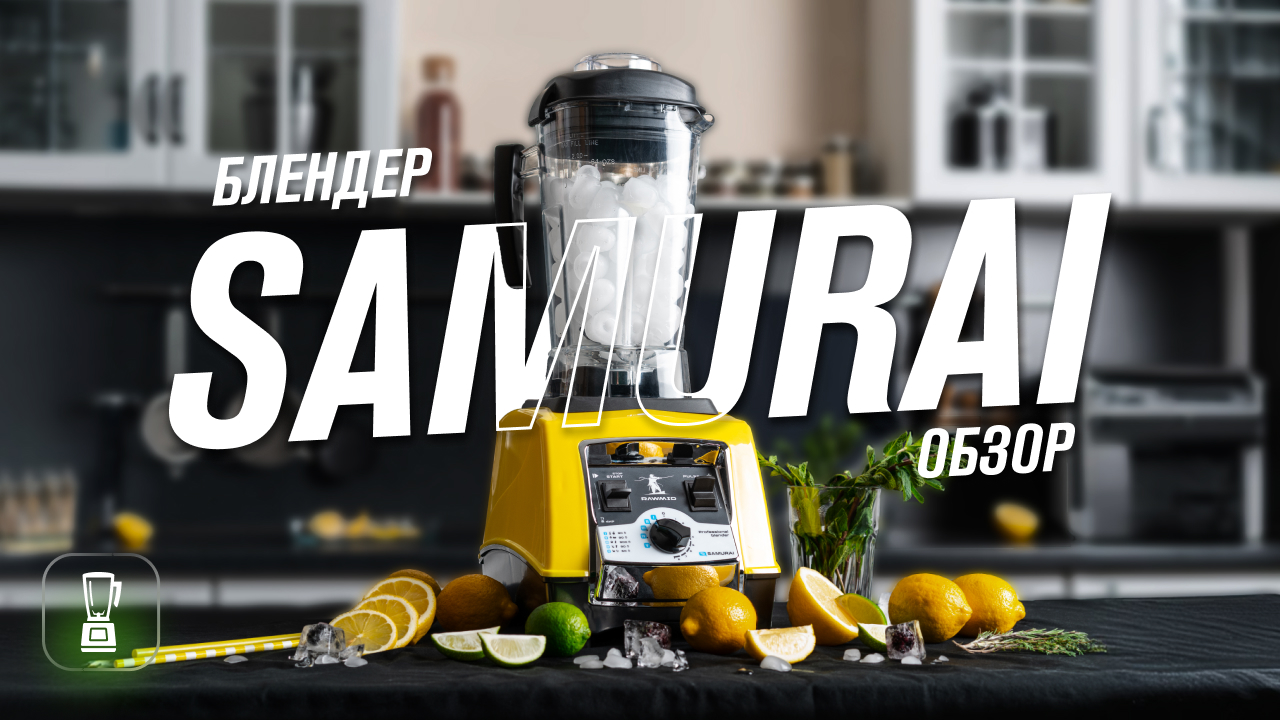 Обзор мощного стационарного блендера RAWMID Samurai BDS-04 — Надёжный высокоскоростной блендер д смотреть онлайн