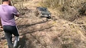 нива на тракторной резине #нива#уаз#offroad #джипы #россия
