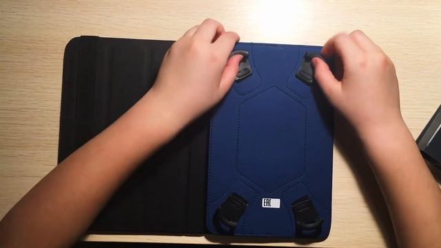 Распаковка чехла для планшета Aceline TS-080BB из DNS. смотреть онлайн