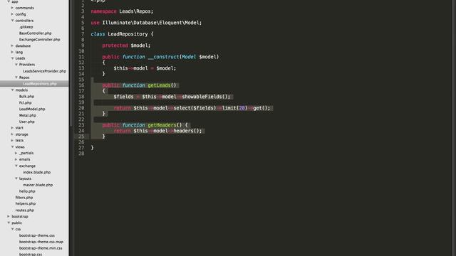 Laravel App Architecture 2 - Models as Repository Dependencies смотреть онлайн