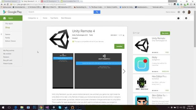 [Android Game Tutorial] Install Java, Android SDK and UnityRemote смотреть онлайн