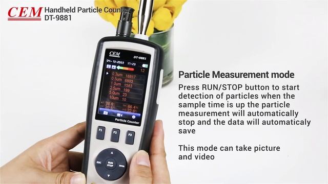 CEM DT-9881 Air particle HCHO CO temp and humidity Built-in Camera,Dust-Free Workshop and Hospital смотреть онлайн