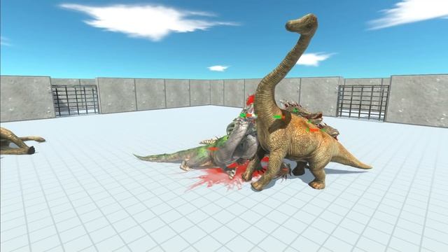 OLD HYDRA & NEW HYDRA VS 2 BOSS EVERY FACTION - Animal Revolt Battle Simulator смотреть онлайн