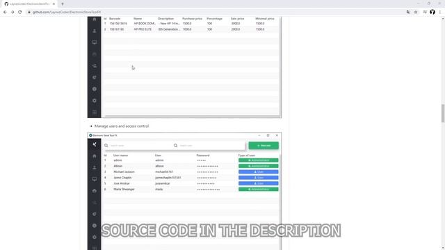 SYSTEM SOURCE CODE IN JAVA + MYSQL смотреть онлайн