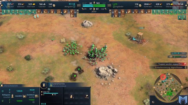LaSh 🇩🇪 (Engländer) vs 冥王星 (Pluto) 🇨🇳 (Mongolen) - Age of Empires 4 - Cast 174 [Deutsch/4K] смотреть онлайн