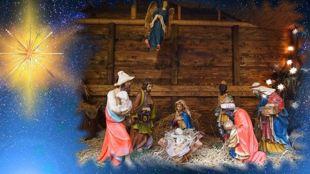С РОЖДЕСТВОМ✨MERRY_CHRISTMAS_✨25_декабря_католическое_рождество✔_История_✔Открытка_для_поздравления. смотреть онлайн