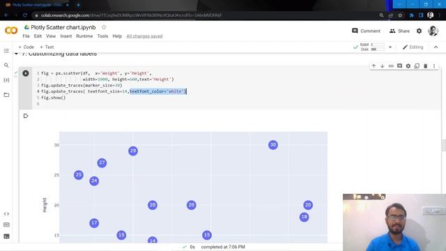 Scatter Plot | Python Plotly Tutorial #7 смотреть онлайн