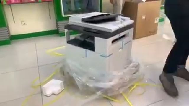 Ricoh M2701 Installation #ricoh #maintenance