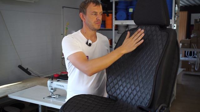 ЗАЩИТНЫЕ НАКИДКИ НА СИДЕНЬЯ из EVA кожи!! смотреть онлайн