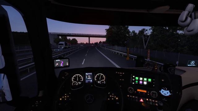 Euro Truck Simulator 2 - MB Actros Rework Reboque Duplo Grãos смотреть онлайн