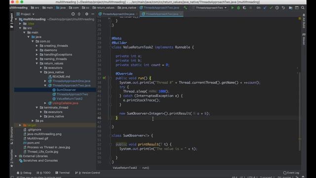 returning values from a thread - native approach смотреть онлайн