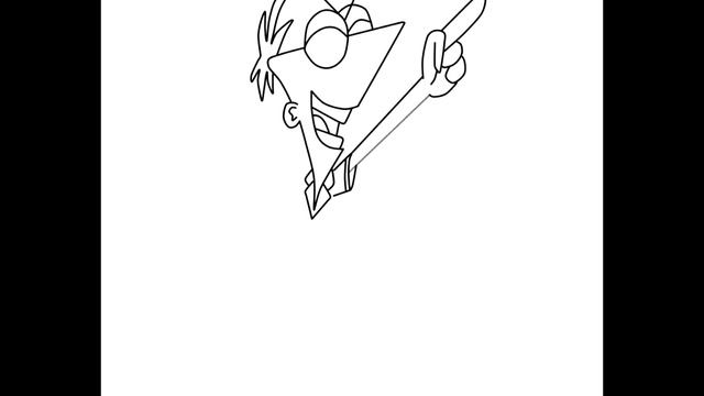 Как рисовать Финеса из мультфильма Финес и Ферб (рисовашка #2) смотреть онлайн