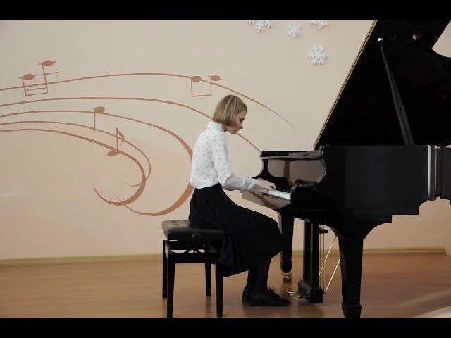 Халецкая Дарья И.С. Бах "Трехголосная фуга" C dur; Э. Григ "Бабочка" ДМШ Барабинского района смотреть онлайн