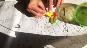 Как сделать витраж в технике тиффани. Витраж на окно "Красные маки".