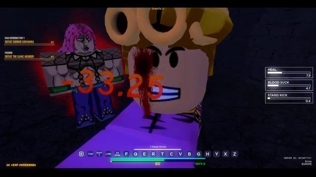 Roblox is unbreakable giorno vs diavolo смотреть онлайн