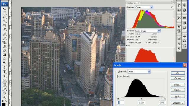 Colour Histogram - Photoshop Video Tutorial смотреть онлайн