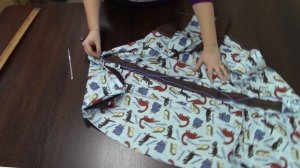 Как сделать кулиску в куртке