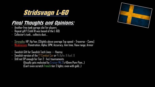 LEAKED! New Year's Gift - Strv L-60 Stats || World of Tanks смотреть онлайн