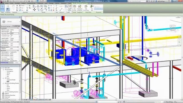 Autodesk Plant Design Suite 2014 Structural design and detailing - Structural Design смотреть онлайн