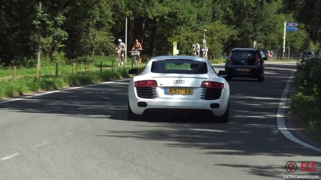 Audi R8 V8 With Capristo Exhaust - LOUD V8 Sounds !