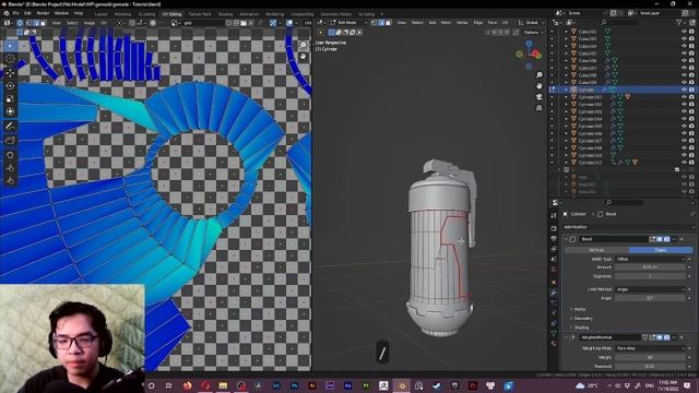PHÁ ĐẢO UV UNWRAP VỚI 1 TIPS (Work-along) - Blender Tutorials смотреть онлайн