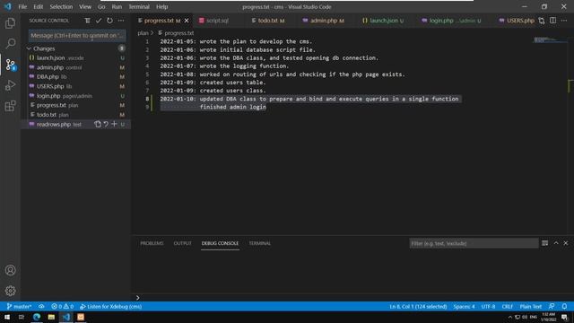 Learning PHP - 025 : Building a simple CMS - getting rows from database, and logging exception. смотреть онлайн