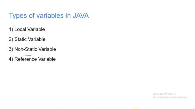 Exploring Java Variable Types || Most asked Interview Question смотреть онлайн