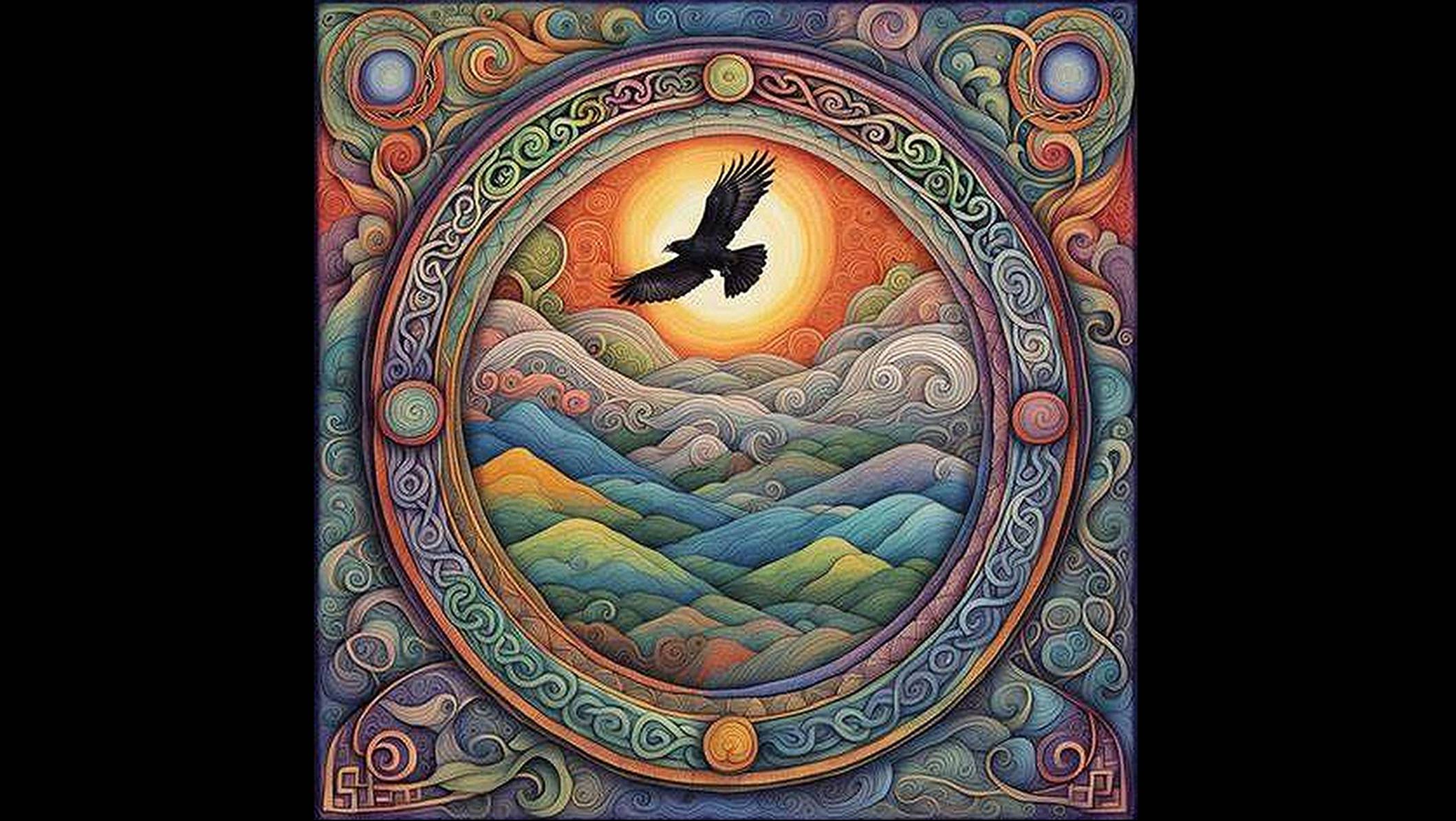 ❝Чёрный ворон❞ • Хор Валаамского монастыря смотреть онлайн