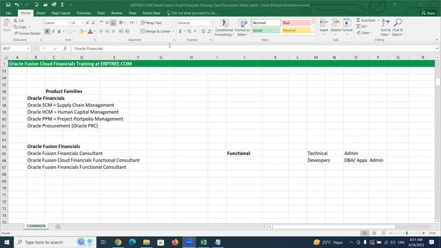 Oracle Fusion Cloud Financials Training | 1st Session смотреть онлайн