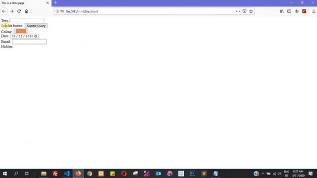 HTML Tutorial in Hindi [Part 34] - HTML Forms Input Type смотреть онлайн