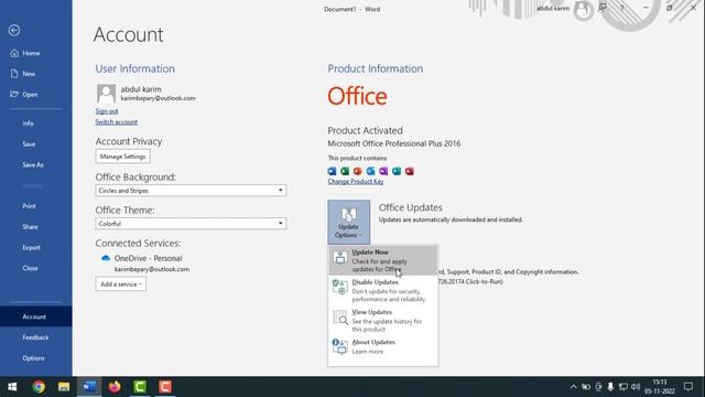how to update MS office word, excel, PowerPoint free | F HOQUE | смотреть онлайн