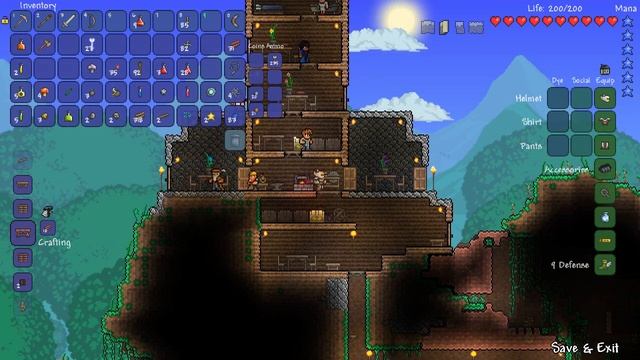 Terraria #10 - СОКРОВИЩА ПУСТЫНИ И ГЛАЗ КТУЛХУ // Eye of Cthulhu смотреть онлайн