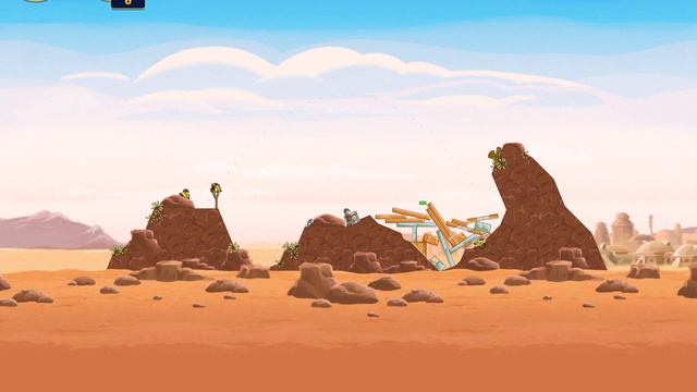 Angry Birds Star Wars - Tatooine - level 1-18 Walkthrough смотреть онлайн